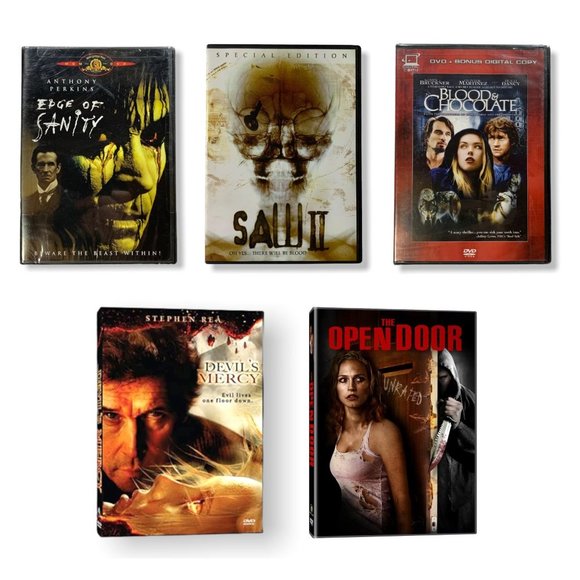 🍁2/$30🍁Horror 5-Pack DVD - 4 SEALED - Picture 1 of 15